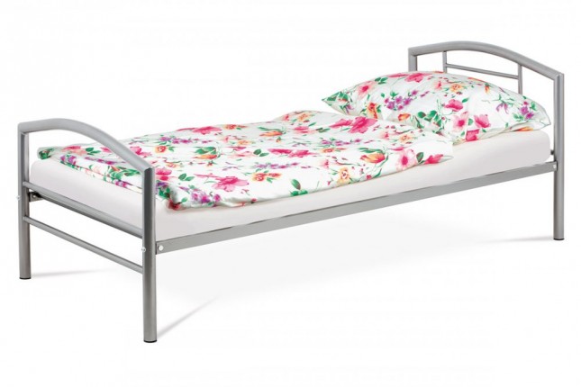 Postel BED-1900 SIL 90x200 cm šedá