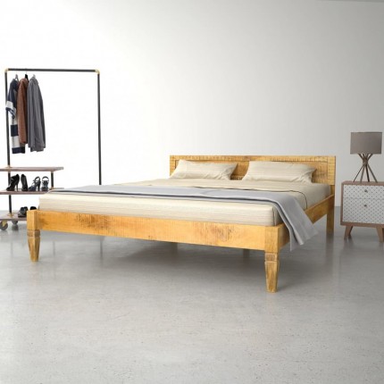vidaXL Rám postele masivní mangovníkové dřevo 160 x 200 cm