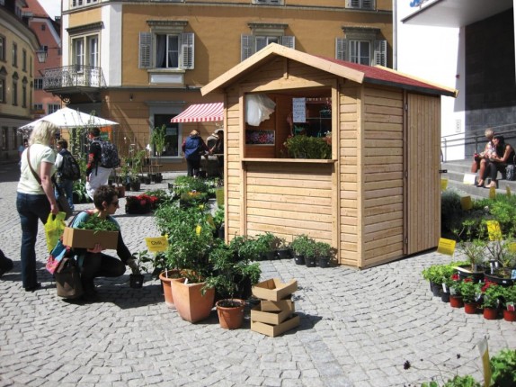 Dřevěný domek VERKAUFSHAUS 1 Dekorhome