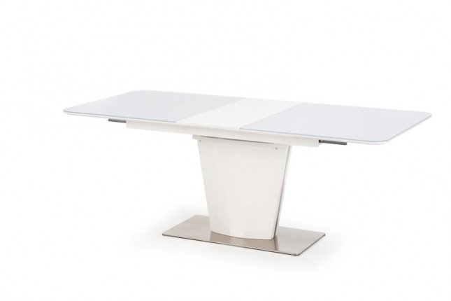 Jídelní stůl rozkládací PLATON bílý Halmar