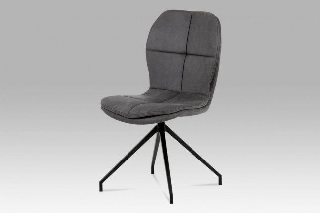 Jídelní židle HC-710 GREY3 šedá látka 