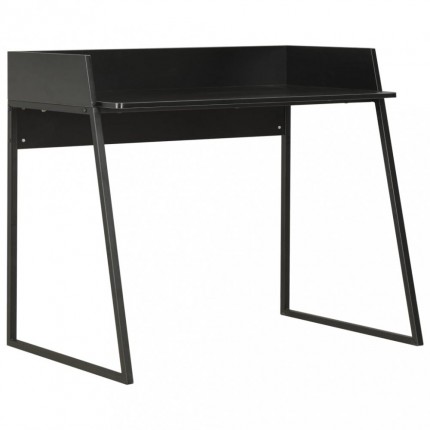 vidaXL Psací stůl černý 90 x 60 x 88 cm
