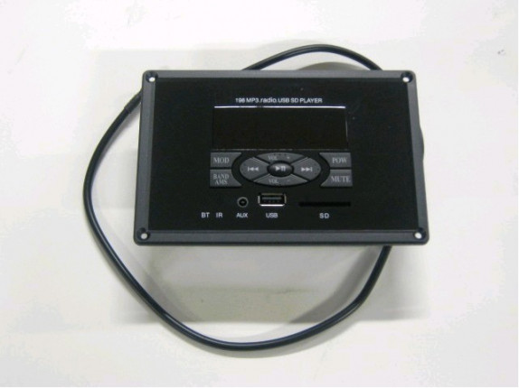 Rádio+MP3+USB (kabel s očkem)