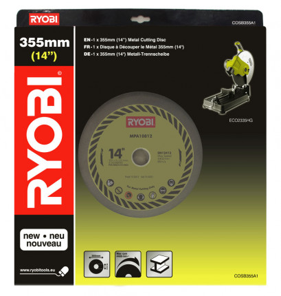 Ryobi COSB 355 A1 1 x 355 mm kotouč do rozbrušky