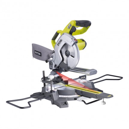 Ryobi EMS216L 216 mm pokosová pila s laserem