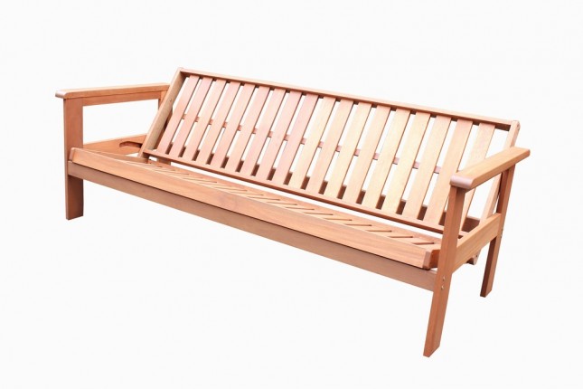Zahradní rozkládací lavice FUTON