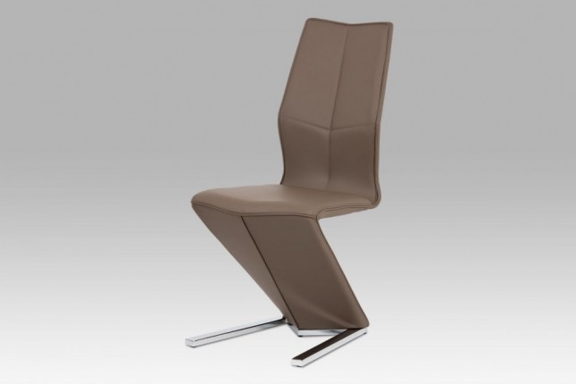 Jídelní židle HC-788 cappuccino / chrom
