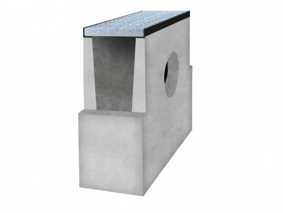 betonová vpusť A15 pro spádový žlab 500 x 200 x 500 mm