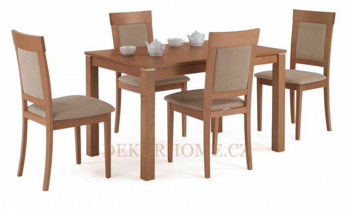 Jídelní stůl BT-4684 + 4 jídelní židle BC-3960 Autronic