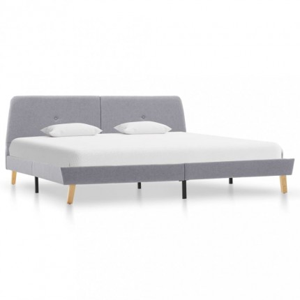 Postel světle šedý textil Dekorhome