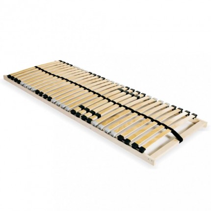 vidaXL Rošt postele s 28 lamelami 7 zón 70 x 200 cm