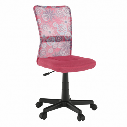 Dětská židle GOFY růžová / černá