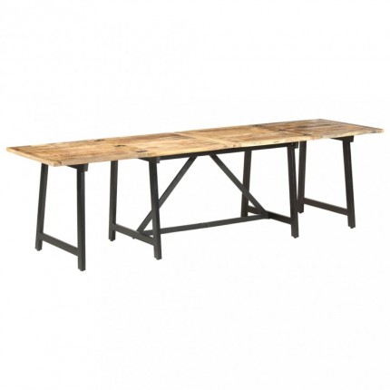 vidaXL Rozkládací jídelní stůl 280 x 80 x 75 cm masivní mangovník