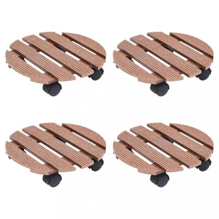 Podstavec pod květináč 4 ks Dekorhome