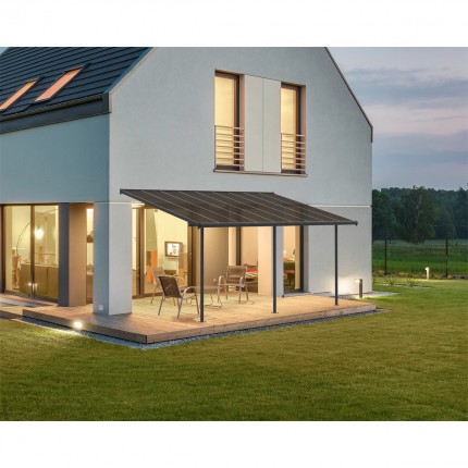 Palram Capri 5400 antracit 3 x 5,46 hliníková (montovaná) pergola