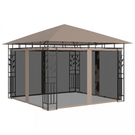 Zahradní altán s moskytiérou 3 x 3 m Dekorhome