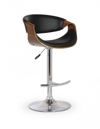 Barová židle H-100 ořech / černá