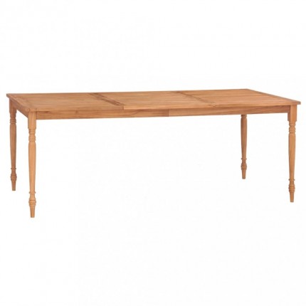 Jídelní stůl teakové dřevo Dekorhome