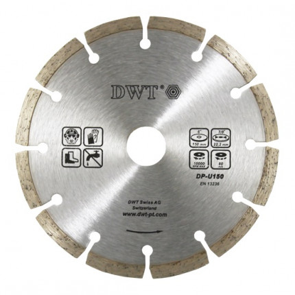 DWT diamantový segmentovaný kotouč 115 mm (železobeton, kámen)