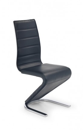 Jídelní židle K194 černá / bílá