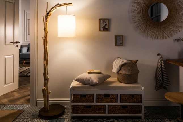 Stojací lampa MASERU Dekorhome