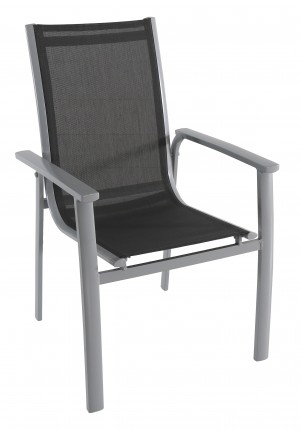 Creador Valentina Comfort hliníková stohovatelná židle 63 x 60 x 97 cm