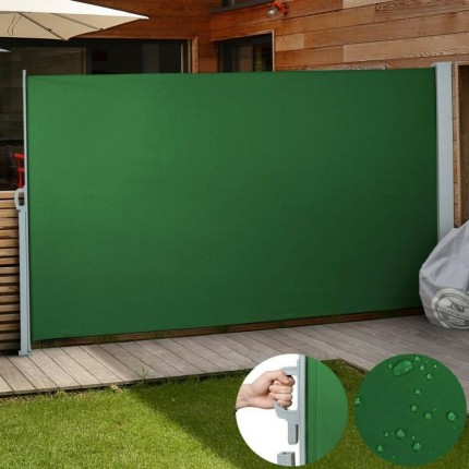 Venkovní zástěna výška 1,8m délka 3m HT180-3 zelená Hometrade - POSLEDNÍ KUS