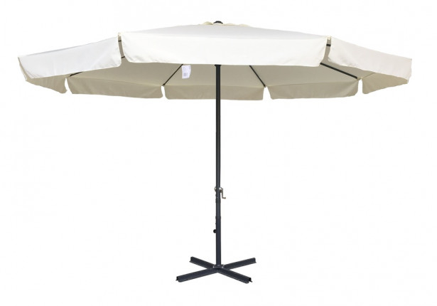 Slunečník STANDART Ø 400 cm bílý