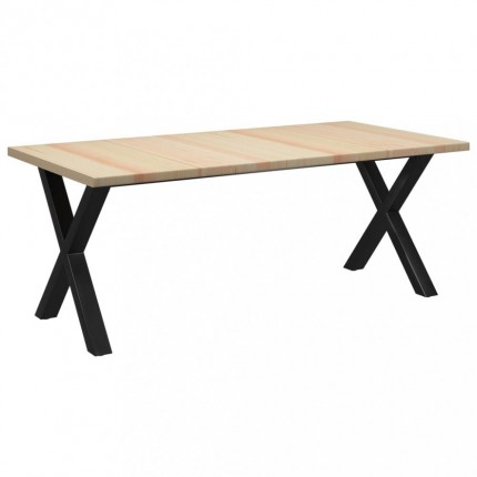 vidaXL Jídelní stůl 200 x 100 x 76 cm borové dřevo