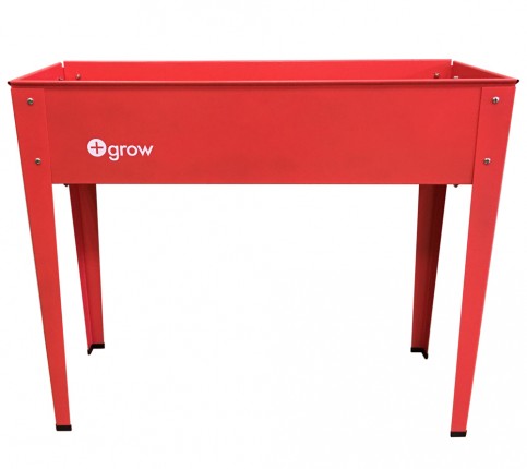 Pěstební stůl červený 95x80x35 cm