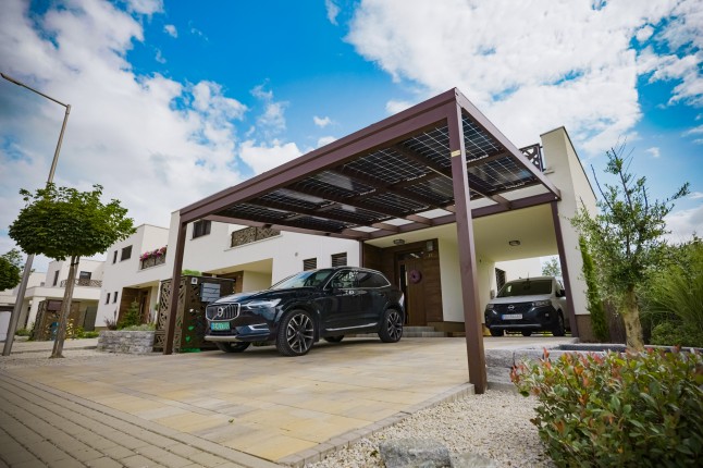 Hliníková solární pergola SOLAR ENERGO s FVE