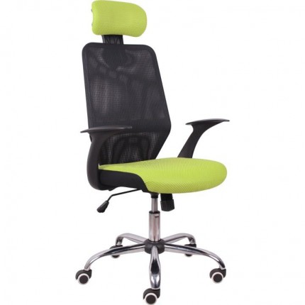 Kancelářská židle REYES černá / zelená