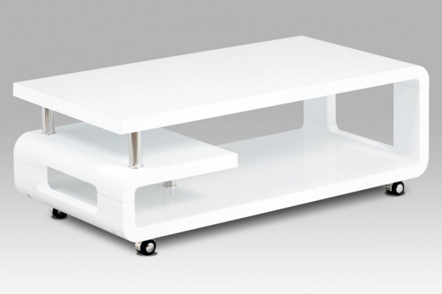 Konferenční stolek AHG-616 WT bílá 115 x 60