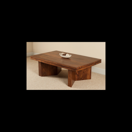 Konferenční stolek Kali 110x45x60 z indického masivu palisandr, Natural