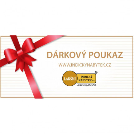 Dárkový poukaz, 5 000 Kč