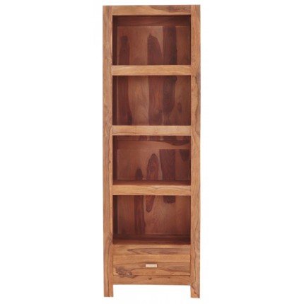 Knihovna Gani 60x180x35 z indického masivu palisandr Two tone