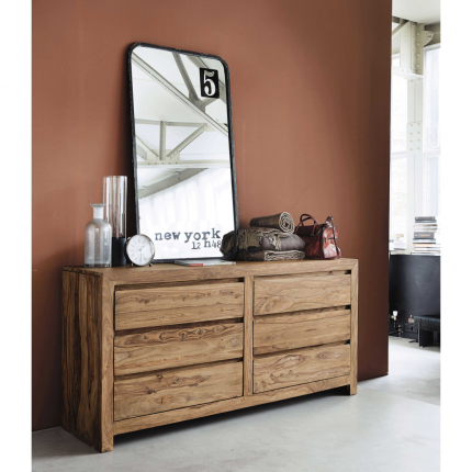 Komoda Gani 160x80x45 z indického masivu palisandr Ořech