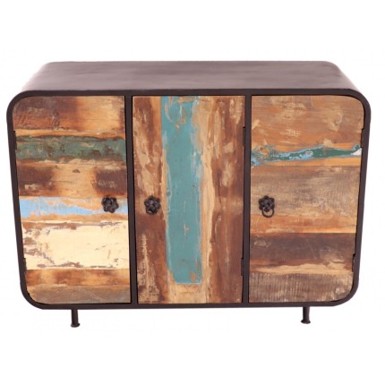 Komoda Retro 120x90x40 z recyklovaného mangového dřeva, Holy wood