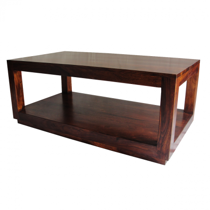 Konferenční stolek Tara 90x45x60 z indického masivu palisandr, Only stain