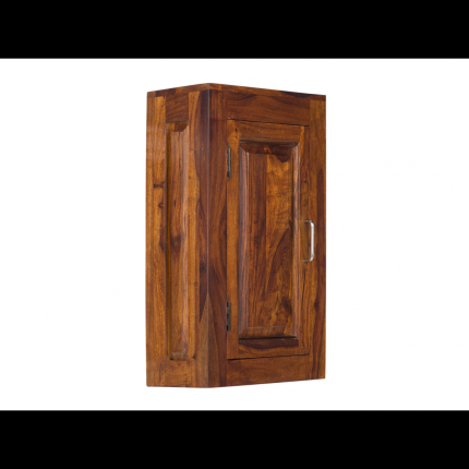 Nástěnná skříňka do koupelny Suri 40x60x15 z indického masivu palisandr Ořech