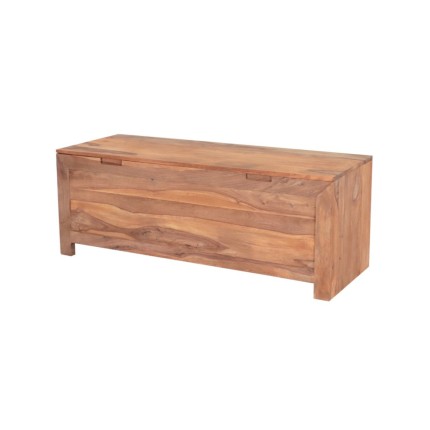 Truhlice Tara 120x45x45 z indického masivu palisandr Antique white