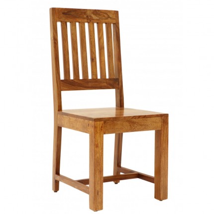 Židle Tara z indického masivu palisandr, Ořech