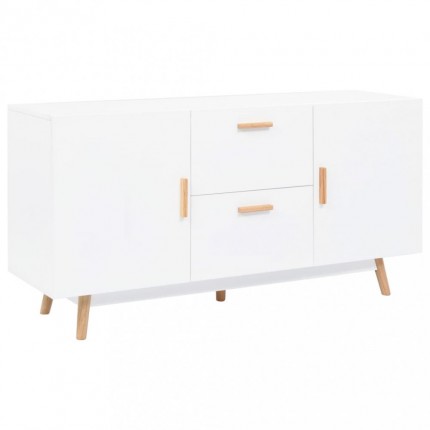 vidaXL Příborník bílý 140 x 40 x 70 cm MDF
