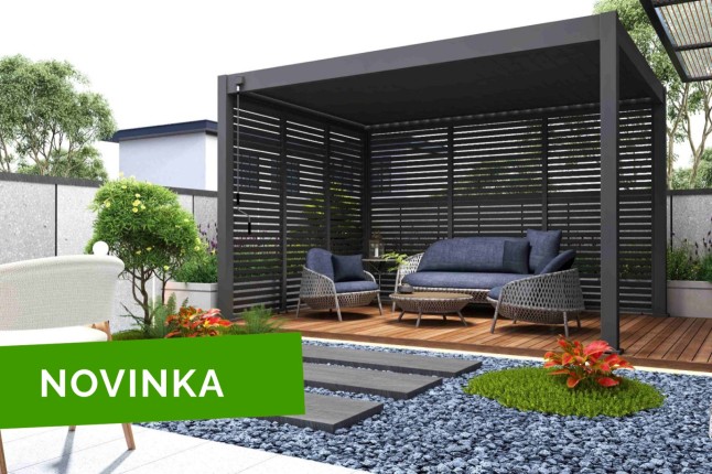 Bioklimatická pergola INTRO PLUS