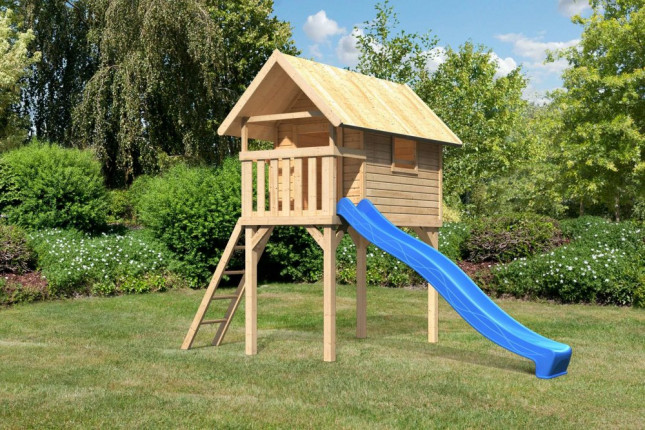 Dětská hrací věž se skluzavkou Dekorhome