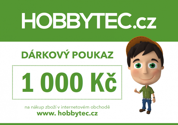 Dárkový poukaz 1000 Kč