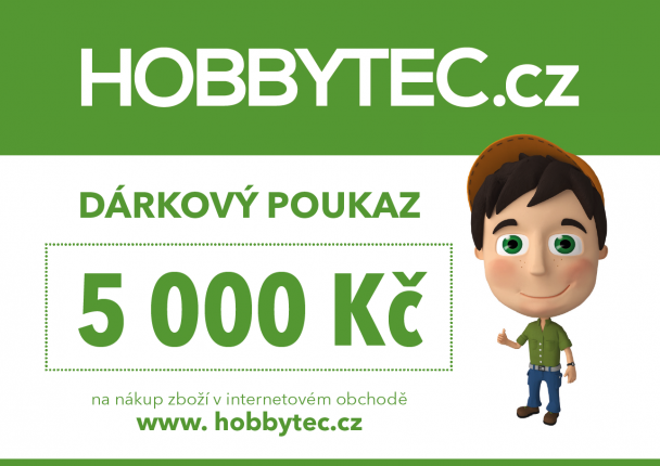 Dárkový poukaz 5000 Kč