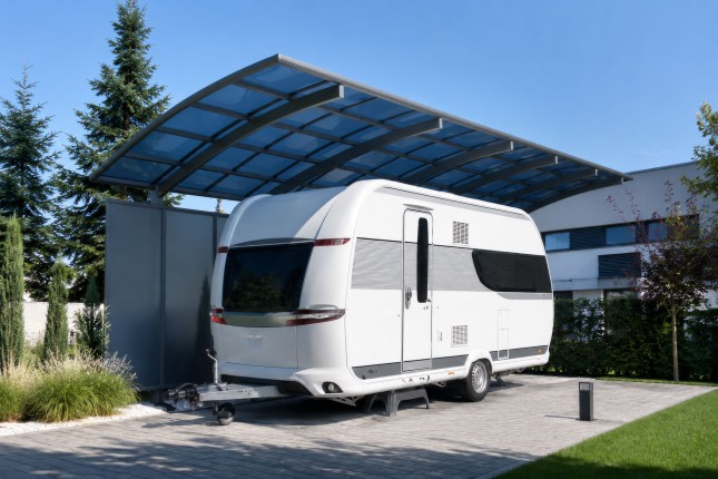 Hliníkový přístřešek Sankyo KARAVAN PJR