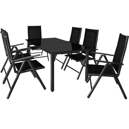 Zahradní jídelní set 6+1 D2519 Dekorhome