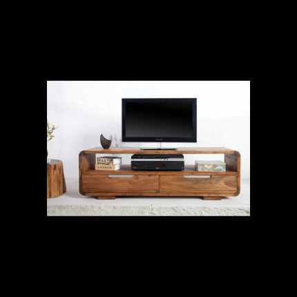 TV stolek 120x45x45 z indického masivu palisandr, Světle medová